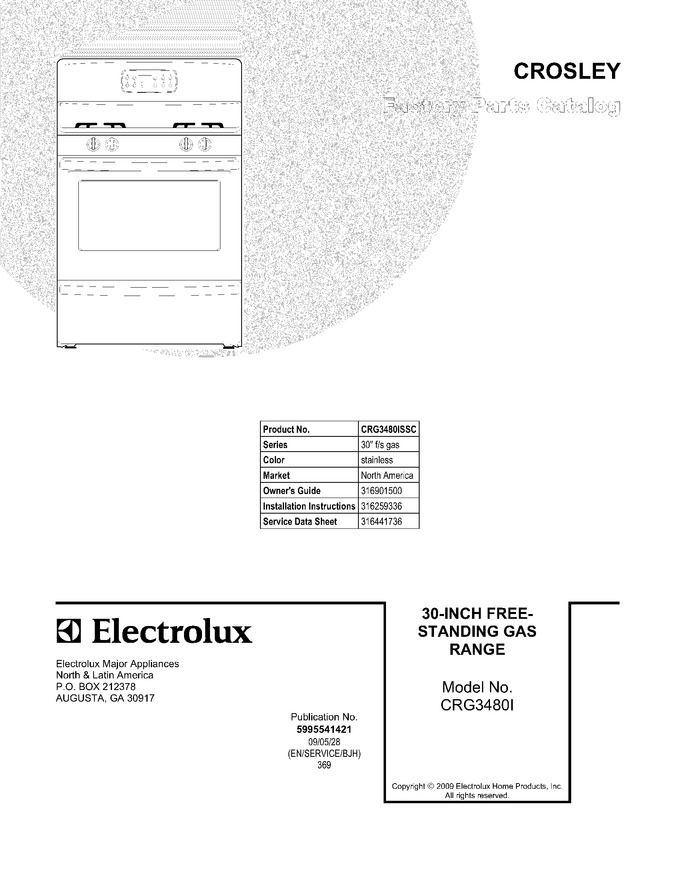 Diagram for CRG3480ISSC