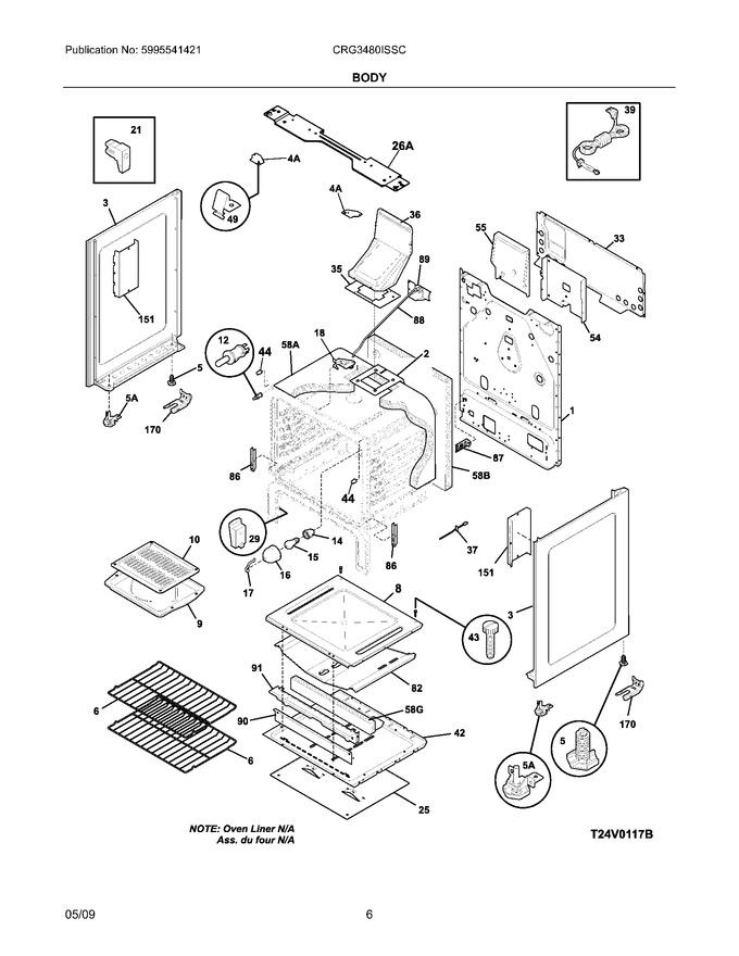 Diagram for CRG3480ISSC