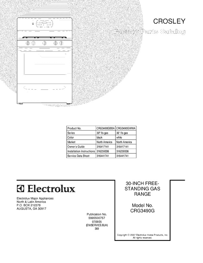 Diagram for CRG3490GBBA
