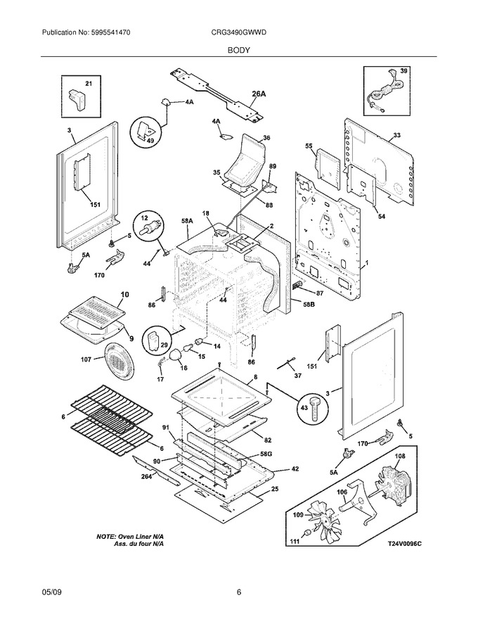 Diagram for CRG3490GWWD