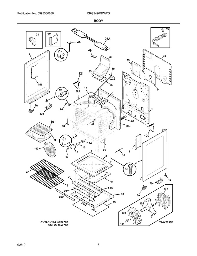 Diagram for CRG3490GWWG