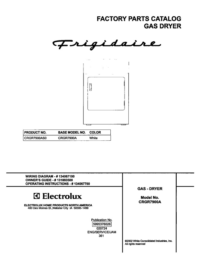 Diagram for CRGR7900AS0