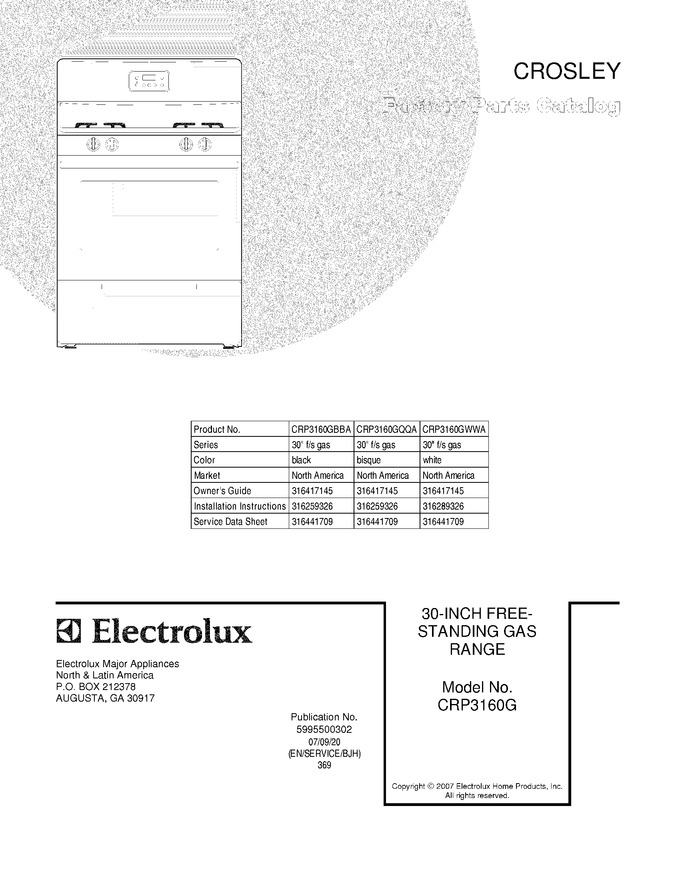 Diagram for CRP3160GQQA