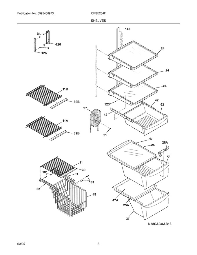 Diagram for CRSE234FW0