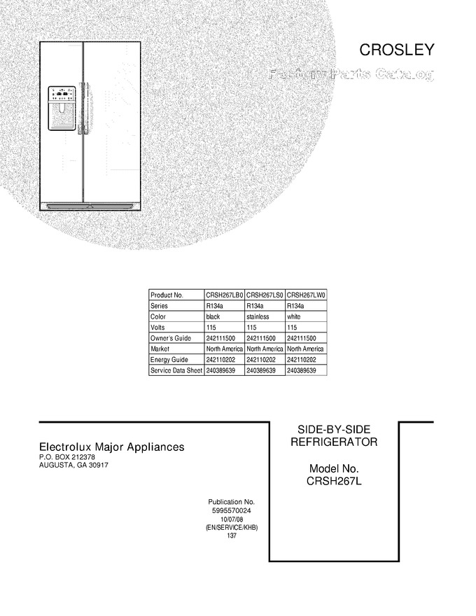 Diagram for CRSH267LW0