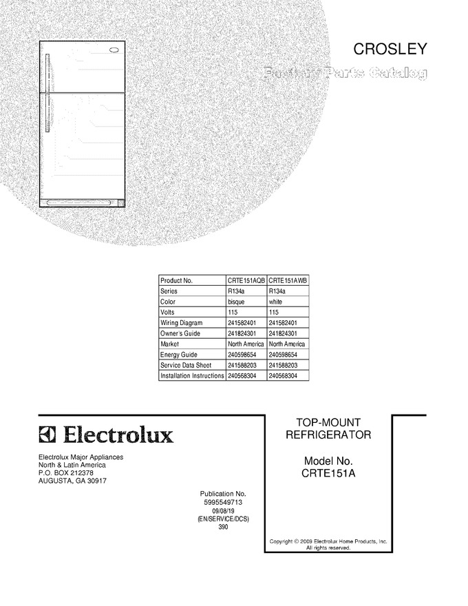 Diagram for CRTE151AQB