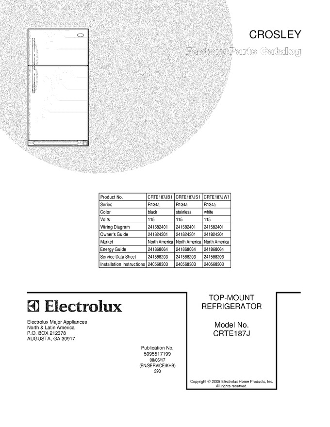 Diagram for CRTE187JW1