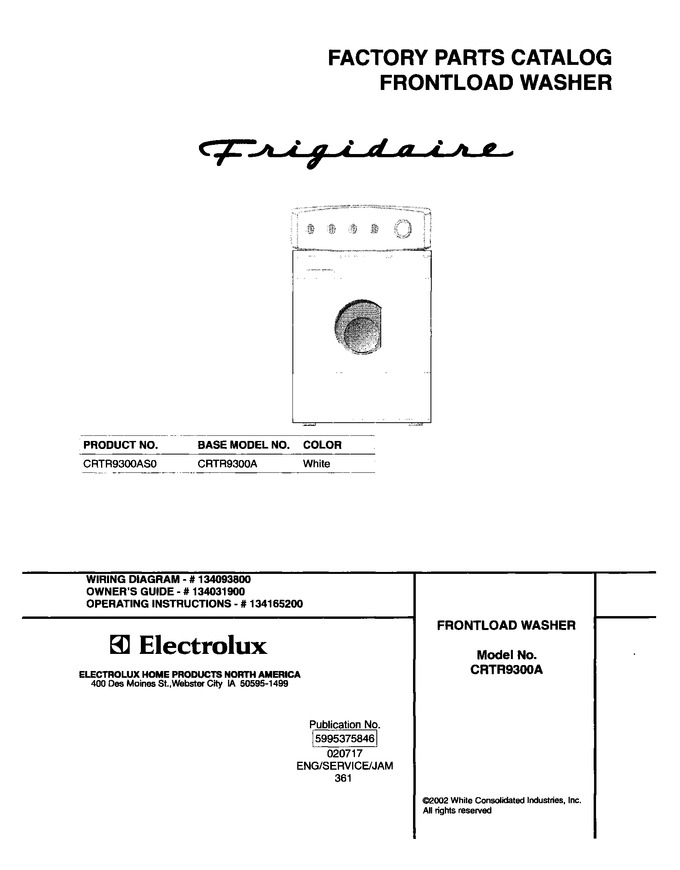 Diagram for CRTR9300AS0
