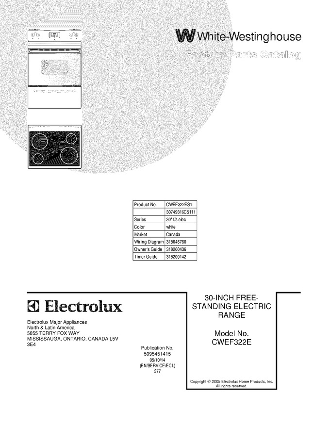 Diagram for CWEF322ES1