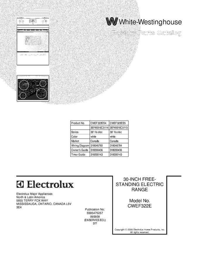 Diagram for CWEF322ES5