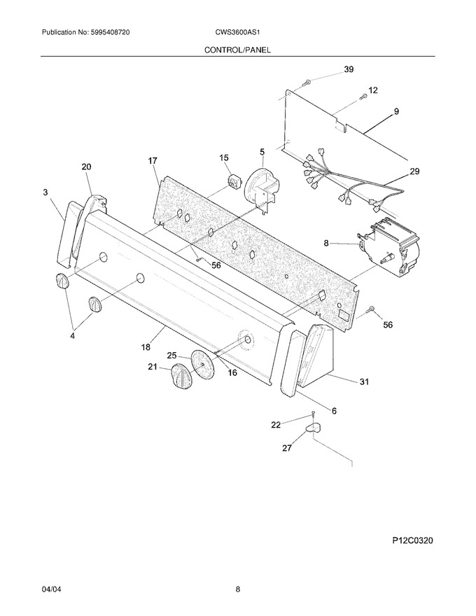 Diagram for CWS3600AS1