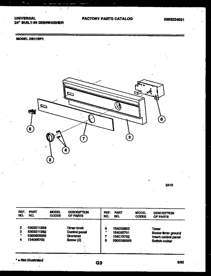 Diagram for DB110PW1