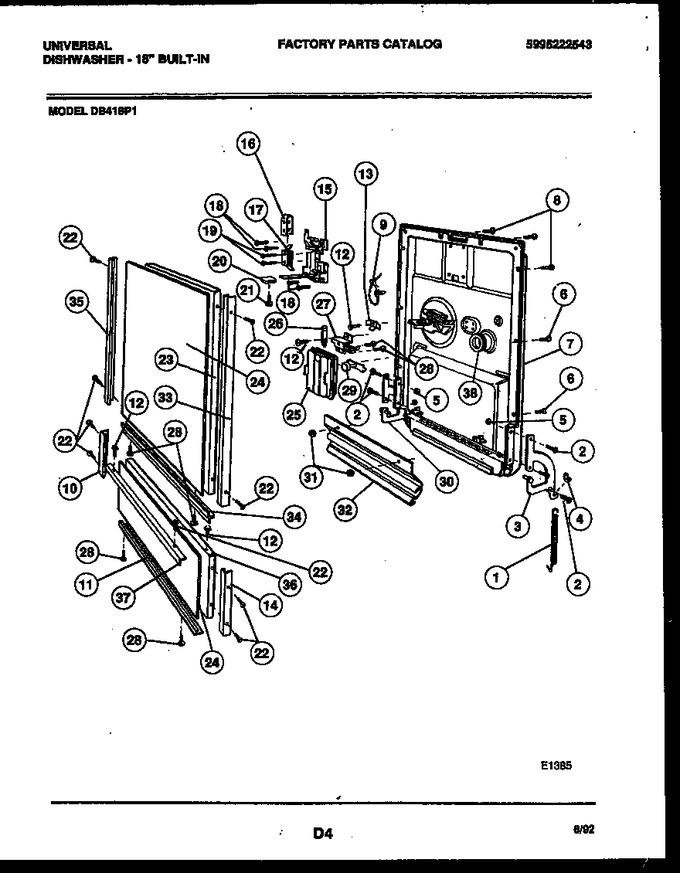 Diagram for DB418PW1