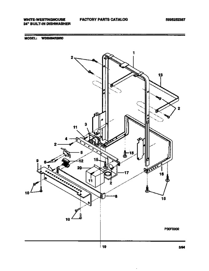 Diagram for DB664RBR0