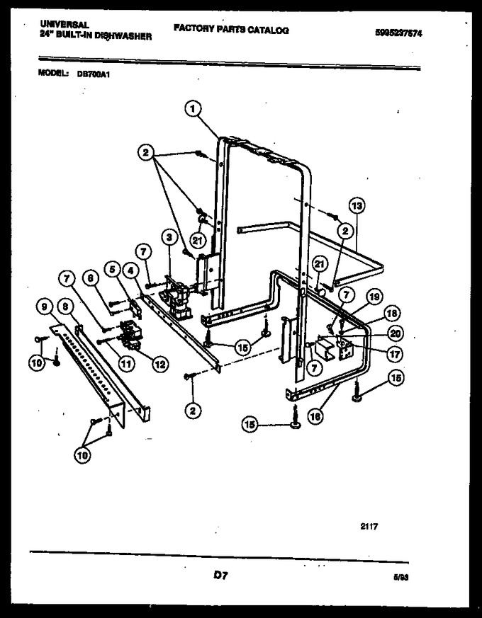 Diagram for DB700AW1