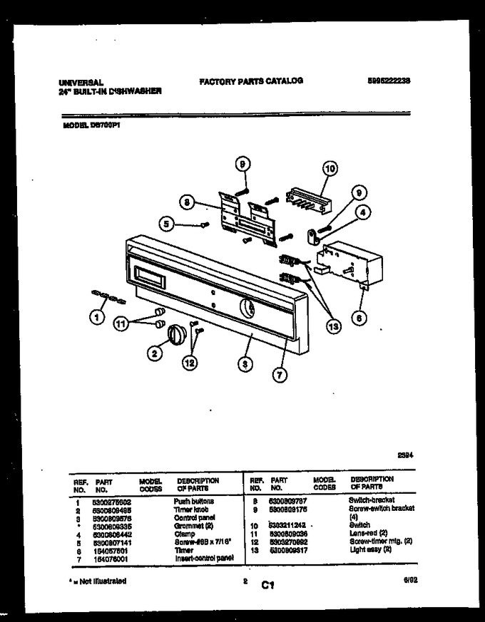Diagram for DB700P1