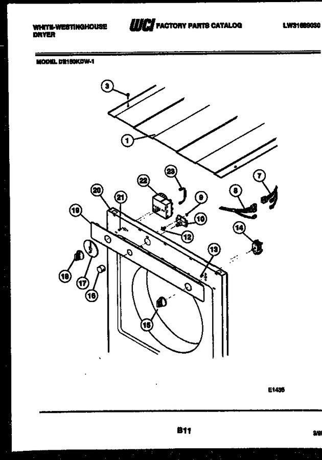 Diagram for DE150KDW1