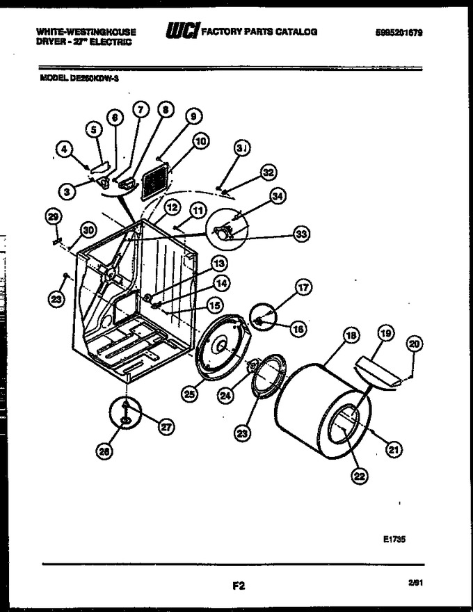 Diagram for DE250KDH3