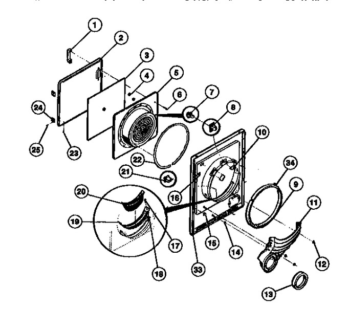 Diagram for DE500KDW1