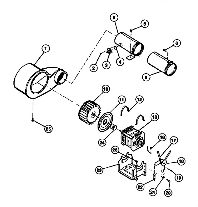 Diagram for DE500KDW1