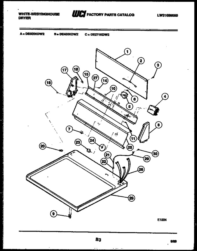 Diagram for DE400KDH2