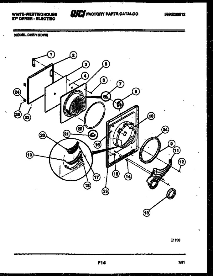 Diagram for DE271KDW3