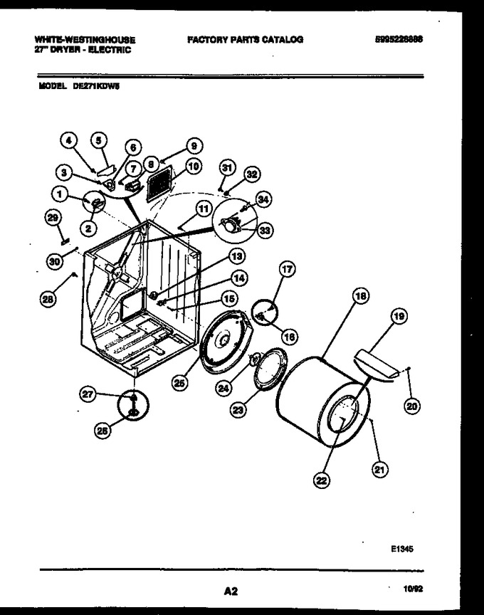 Diagram for DE271KDW5