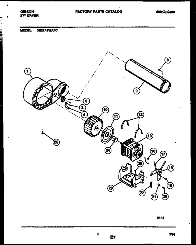 Diagram for DE27A8WAFC
