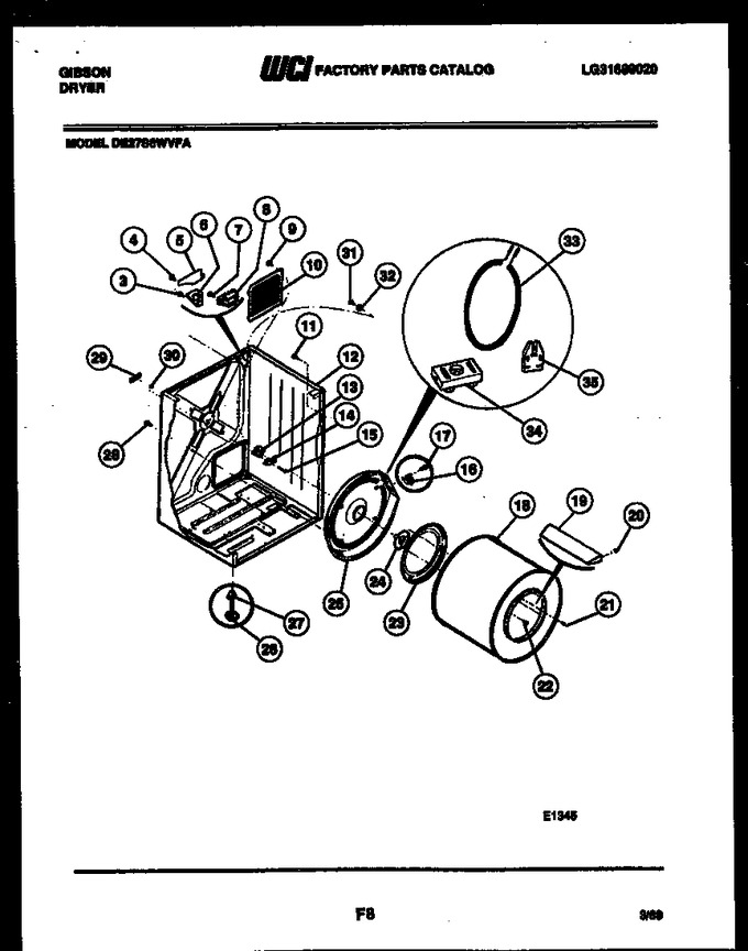 Diagram for DE27S6WVFA