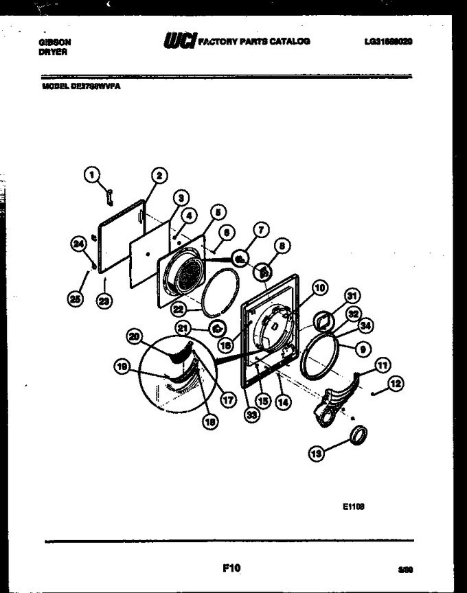 Diagram for DE27S6WVFA