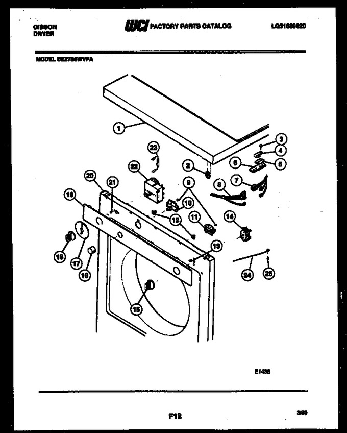 Diagram for DE27S6WVFA