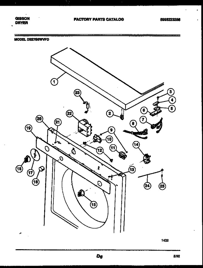 Diagram for DE27S6WVFD