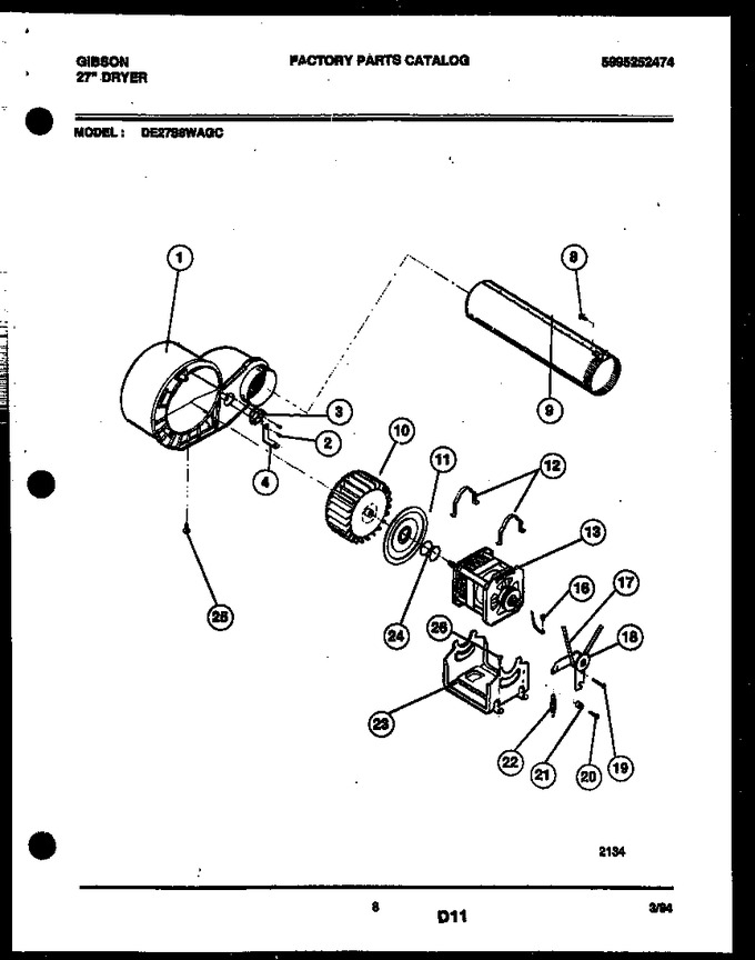 Diagram for DE27S8WAGC