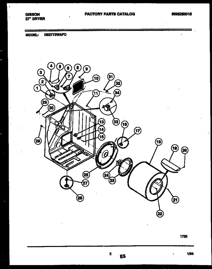 Diagram for DE27T3WAFC