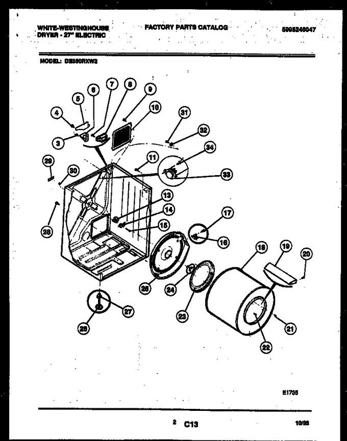 Diagram for DE350RXD2