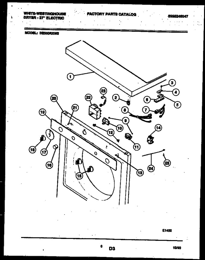 Diagram for DE350RXD2
