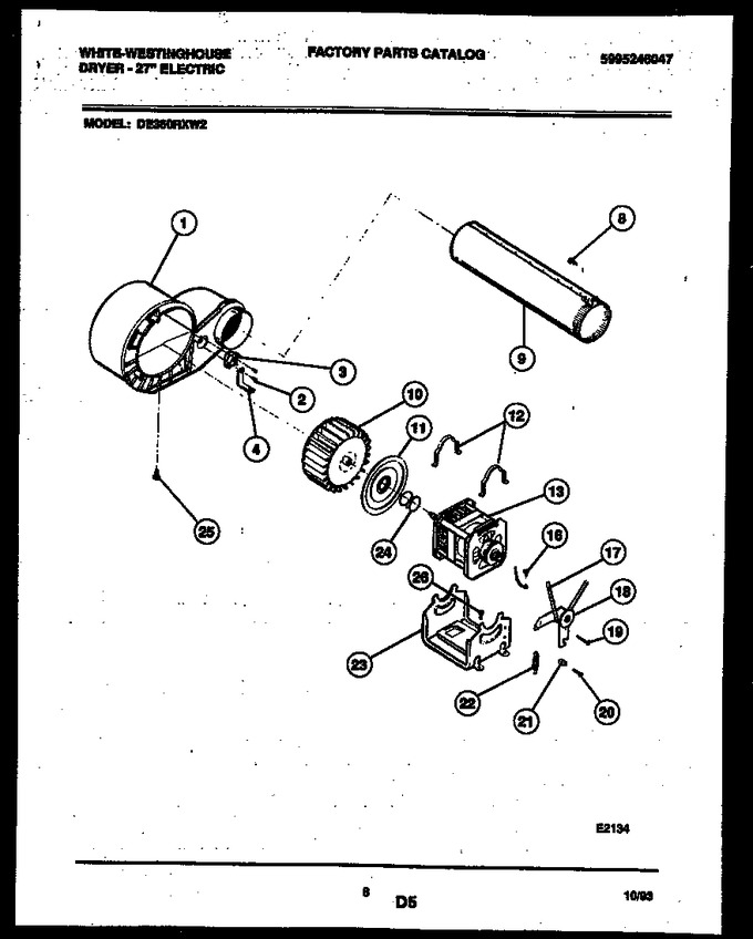 Diagram for DE350RXD2