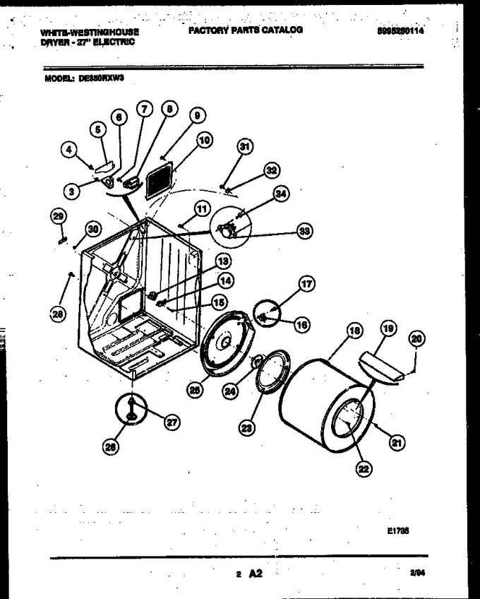 Diagram for DE350RXD3