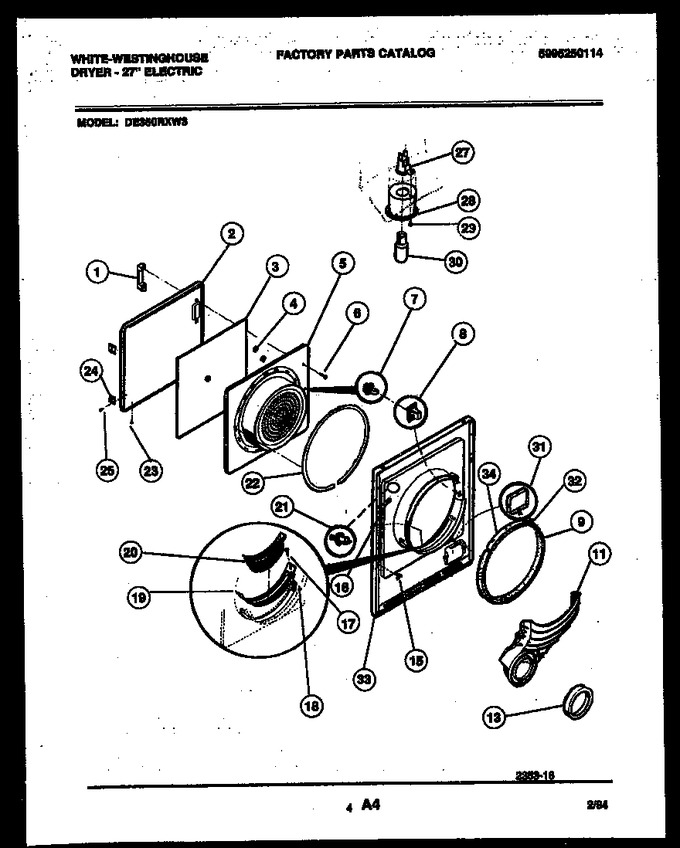 Diagram for DE350RXD3