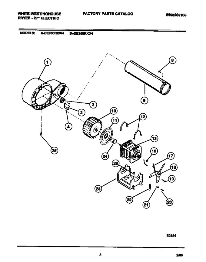 Diagram for DE350RXD4