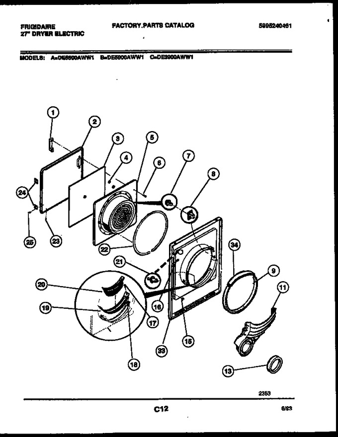 Diagram for DE3900ADD1