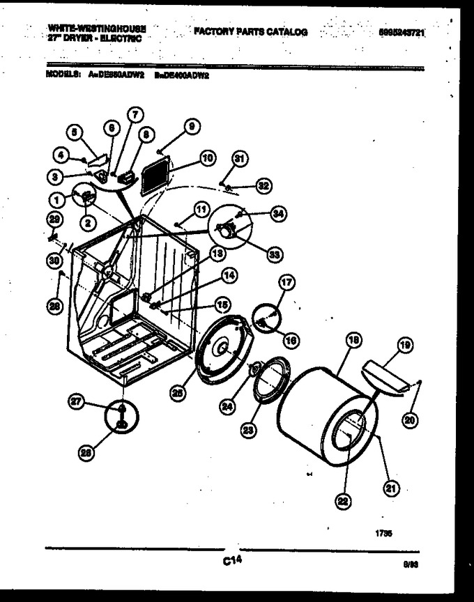 Diagram for DE650ADD2