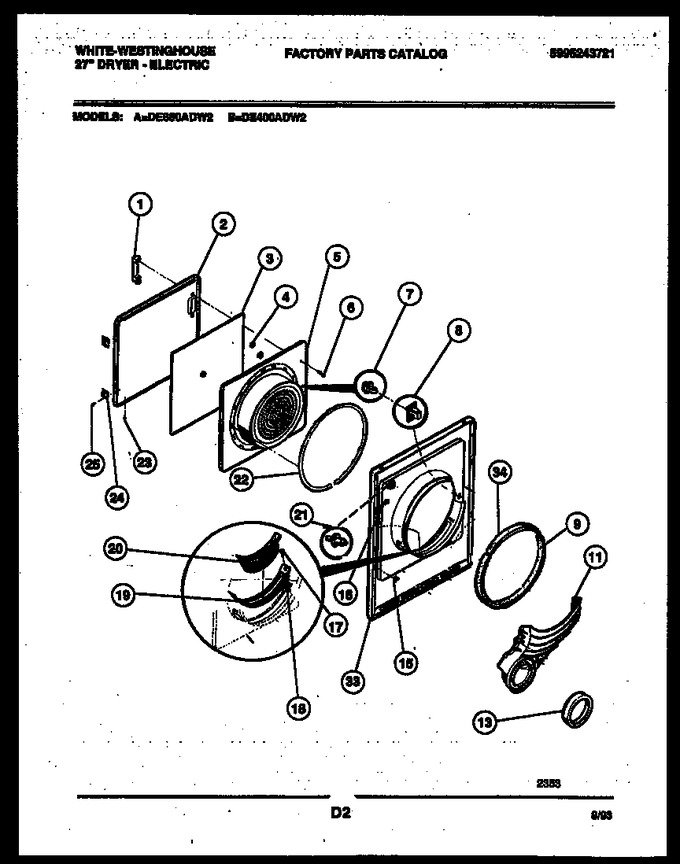Diagram for DE650ADD2