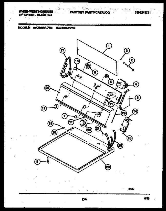 Diagram for DE650ADD2