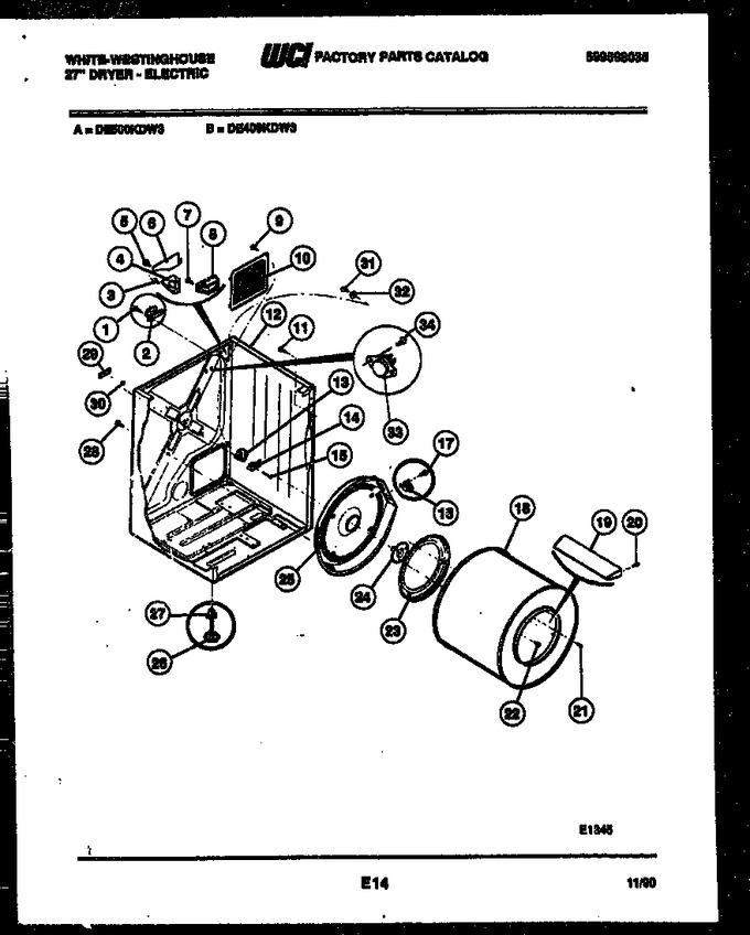Diagram for DE400KDH3