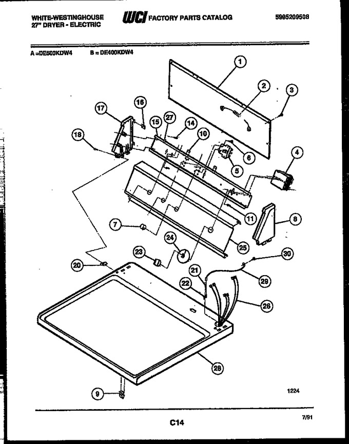 Diagram for DE500KDD4