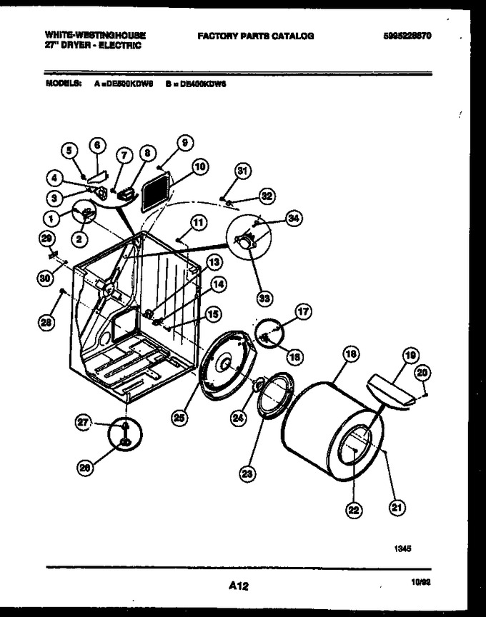 Diagram for DE400KDW6