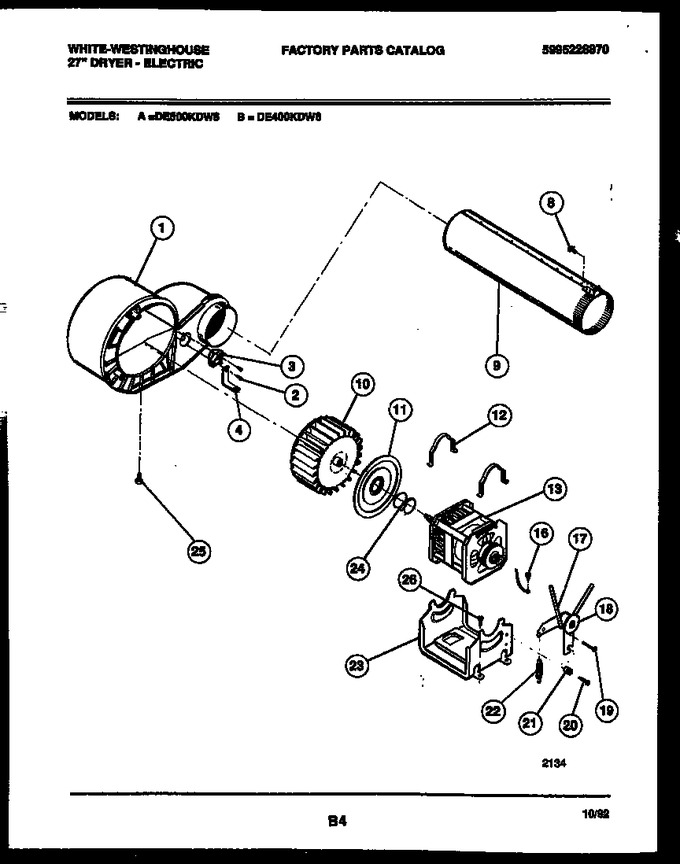 Diagram for DE400KDW6