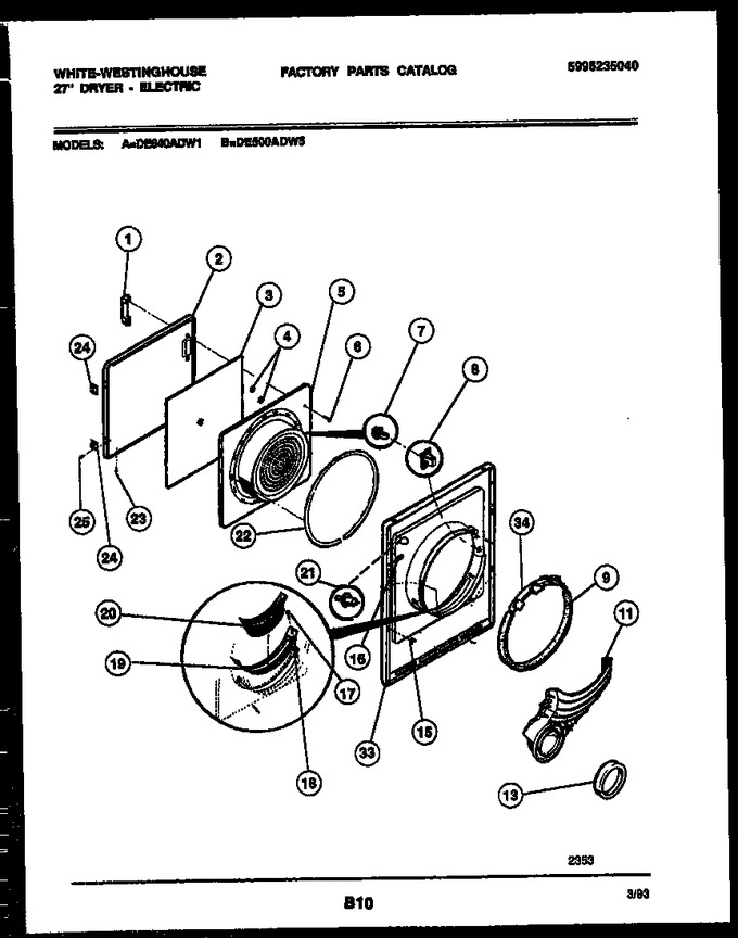 Diagram for DE640ADD1