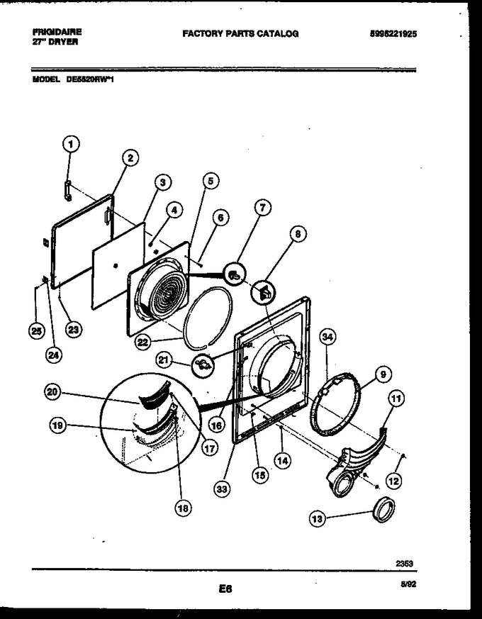 Diagram for DE5520RW1